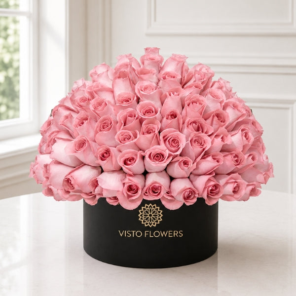 Hongo de 160 Rosas Rosa