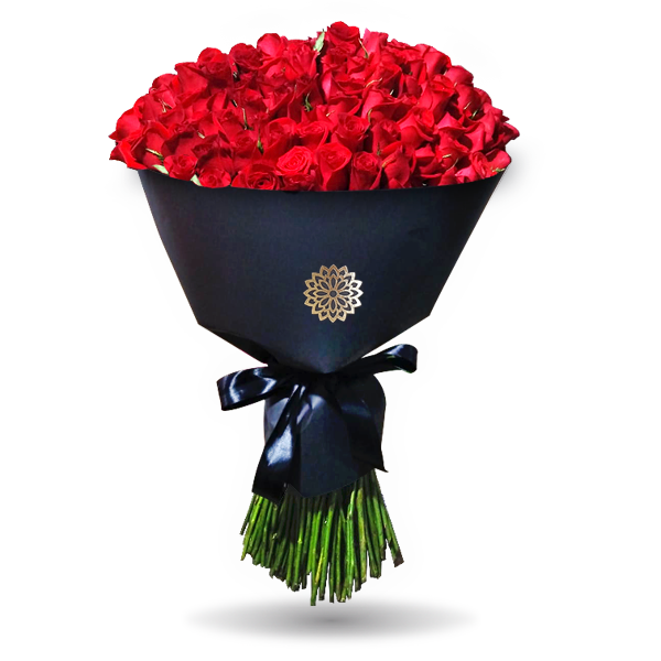 RAMO de 300 rosas rojas