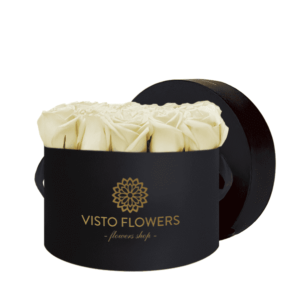 Caja de Rosas Blancas NR