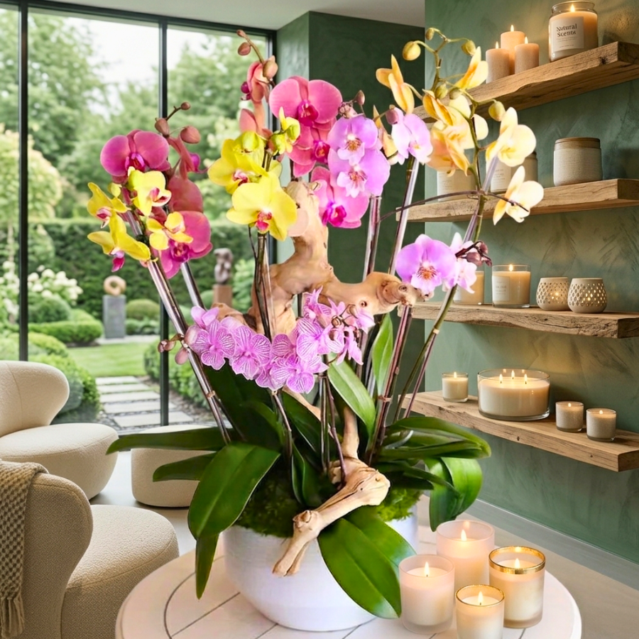 Arcoíris de Orquídeas