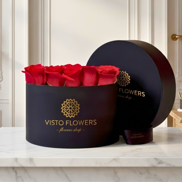Caja de Rosas Rojas NR