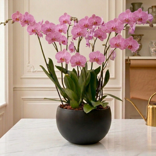 Espectacular Orquídeas Budapest 8 Tallos