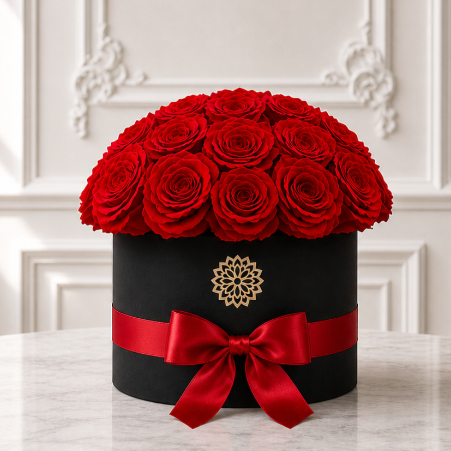 Domo de Rosas Eternas Premium