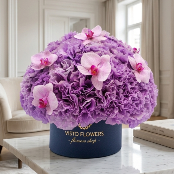 Hongo de Lisianthus y Orquídeas RN