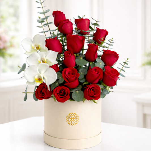 Arreglo Roma Crema Orqui