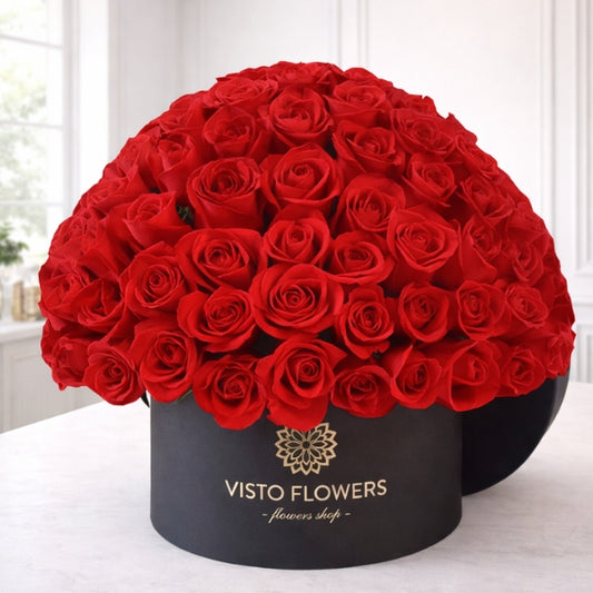 Hongo de 140 Rosas San Valentin RN