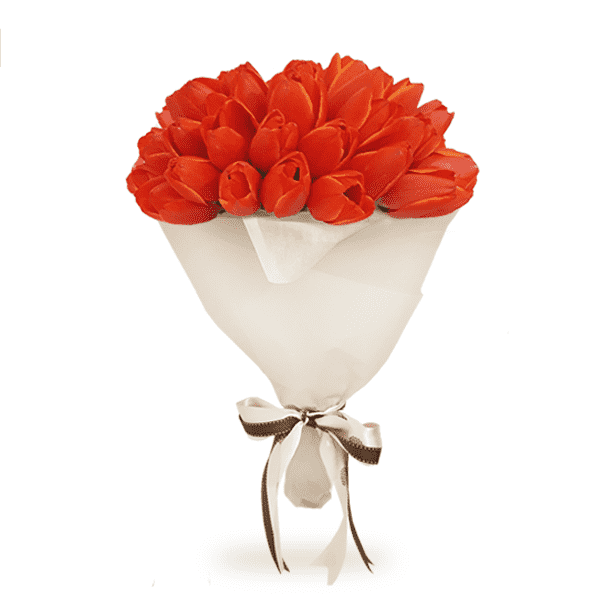 Ramo de 40 Tulipanes Naranja