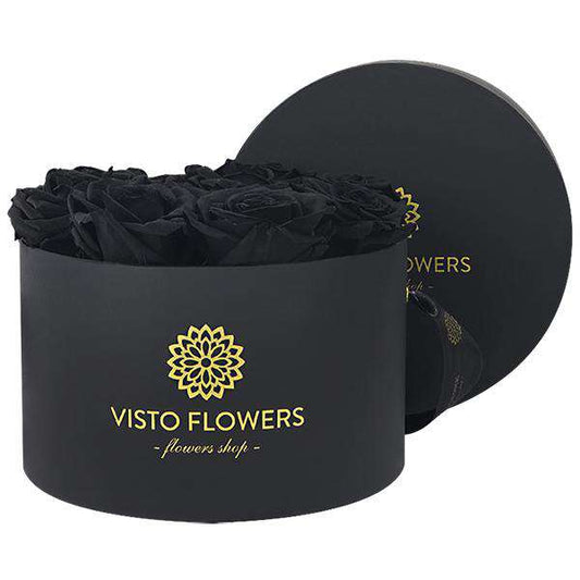 Rosas Eternas Negras NR