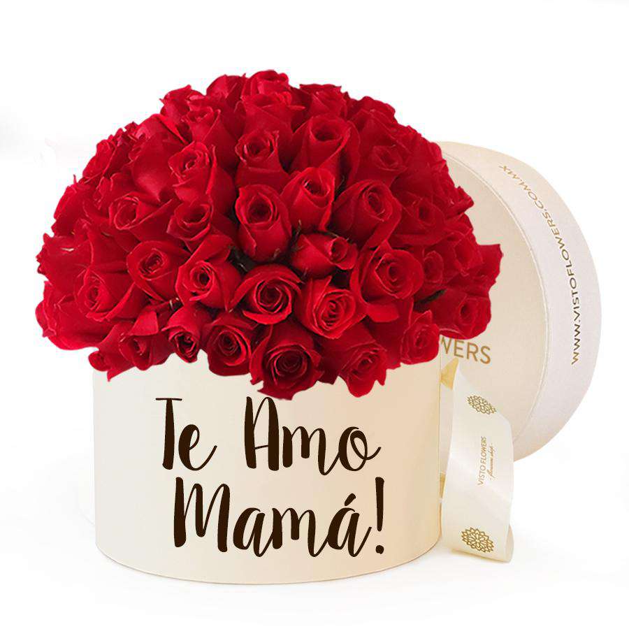 Hongo de  Rosas Rojas  -  Te Amo Mamá