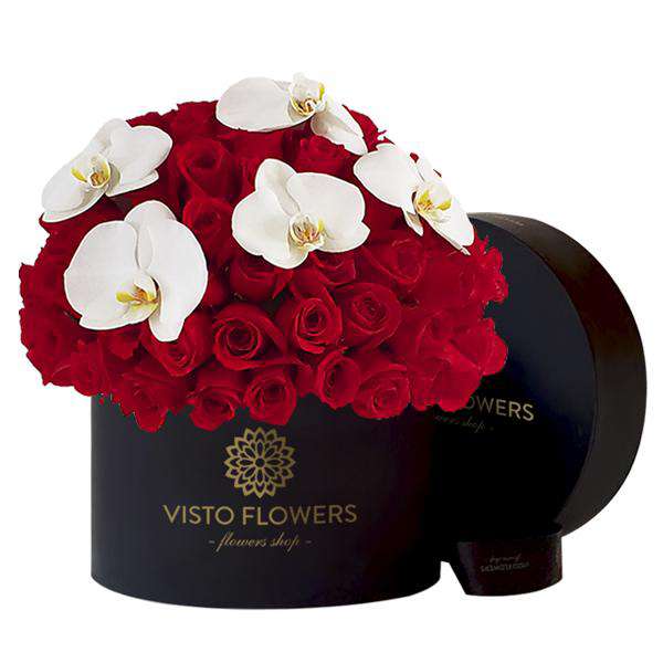 Hongo de  Rosas Rojas y Orquídeas - RN